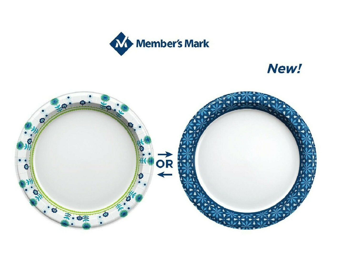 Member's Mark Ultra Dinner Paper Plates (10", 204 ct.)