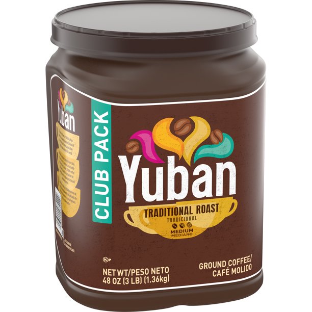 Yuban Traditional Roast Medium Roast Ground Coffee Club Pack (48 oz.)