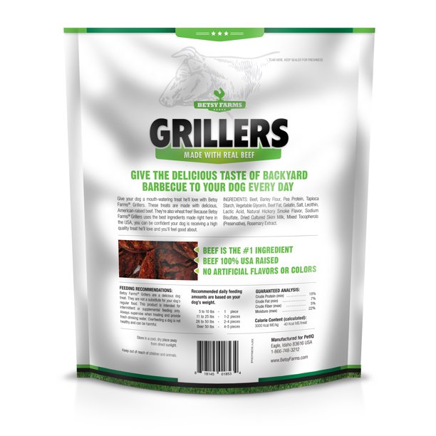 Betsy Farms Grillers Dog Treats (48 oz.)