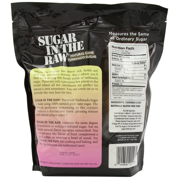 Sugar in the Raw Natural Cane Turbinado Sugar (6 lbs.)