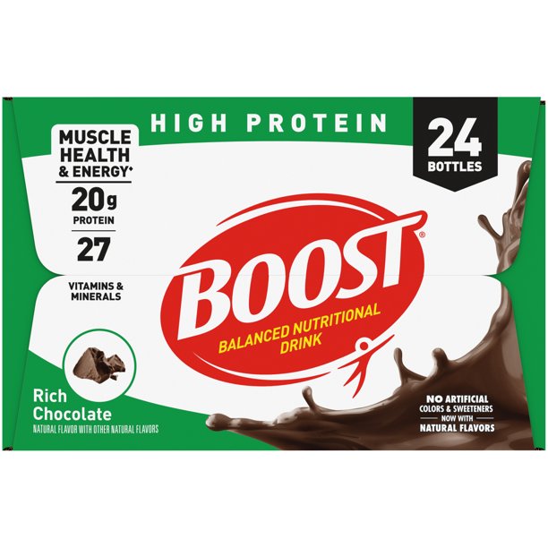 BOOST High Protein Drink, Chocolate (24 pk.)