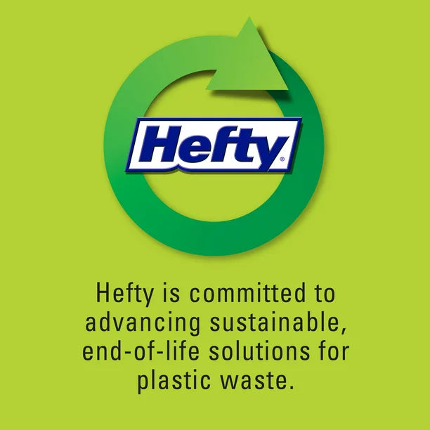 Hefty Ultra Strong Tall Kitchen Trash Bags, NEW! Fabuloso Scent, 13 Gallon, 80 Count