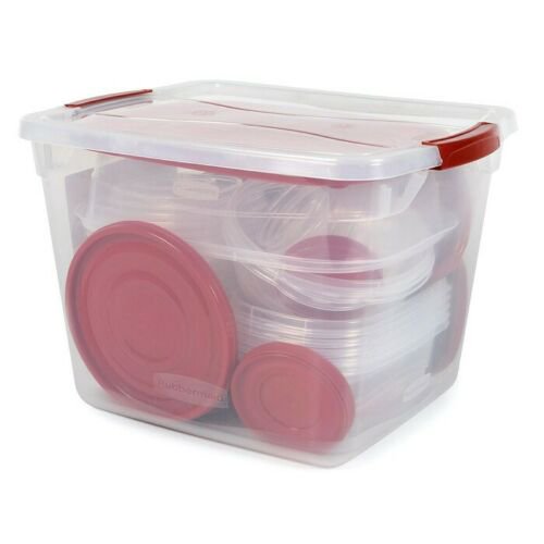 Rubbermaid 64-PieceTakeAlongs Food Storage Set with 30-Quart Storage Tote