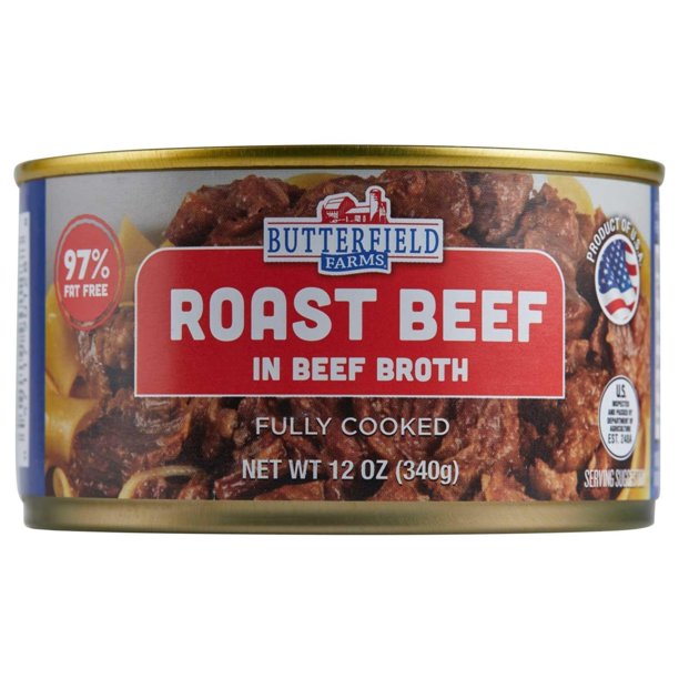 Butterfield Farms Roast Beef in Beef Broth (12 oz., 4 pk.)