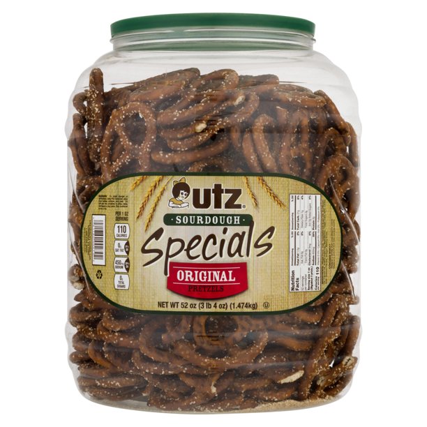 Utz Sourdough Specials Pretzel Barrels 52 oz. (2 pk.)