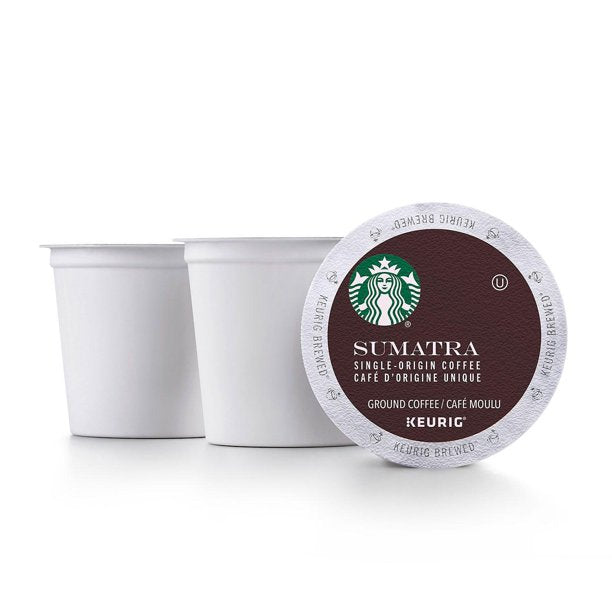 Starbucks Single-Origin Sumatra Coffee K-Cups, Dark Roast (72 ct.)