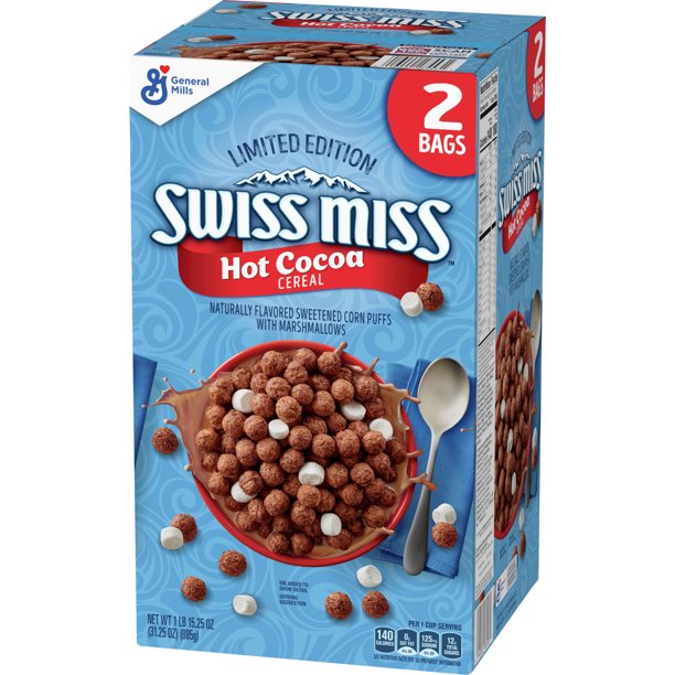 Swiss Miss Cocoa Puffs Hot Cocoa Cereal (2 pk.)