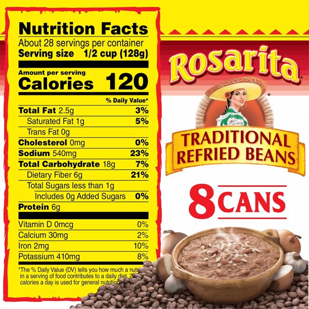 Rosarita Traditional, 128 oz.