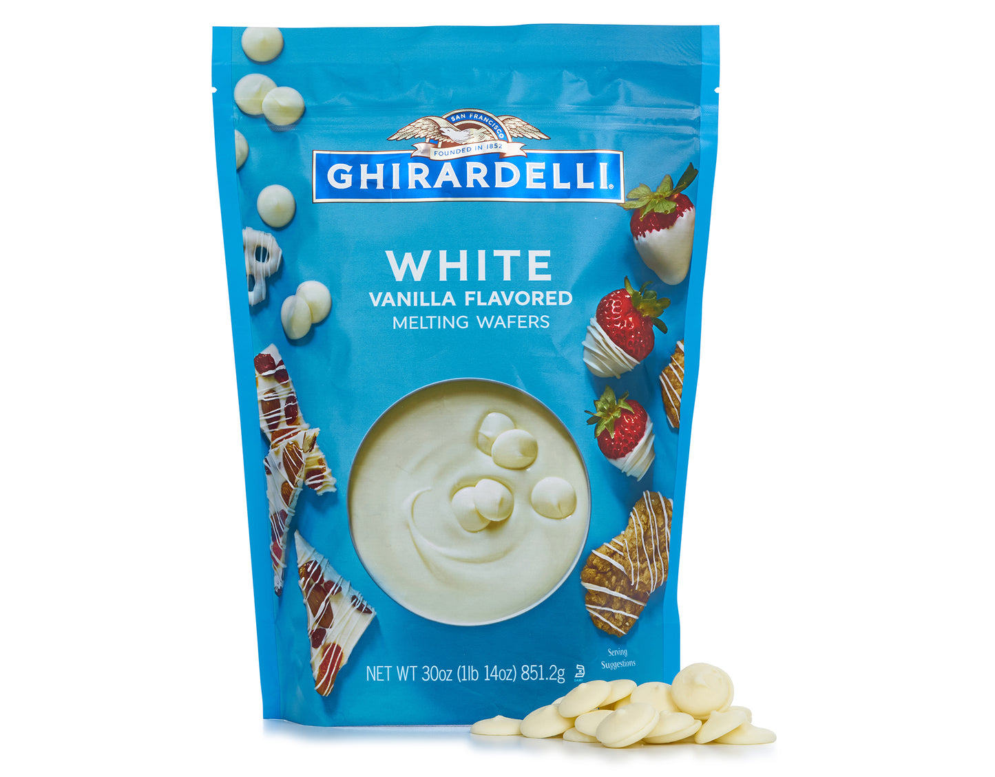 Ghirardelli White Melting Wafers (30 oz.)