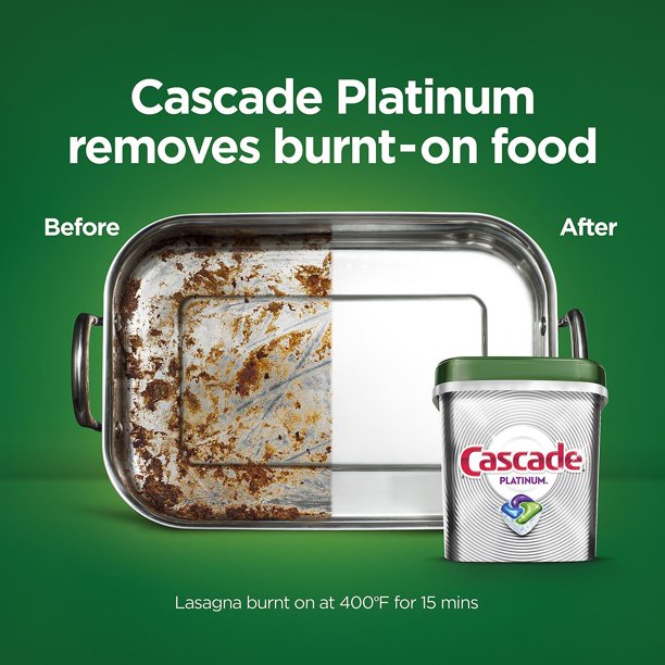 Cascade Platinum ActionPacs Dishwasher Detergent Pods, Fresh Scent (92 ct.)