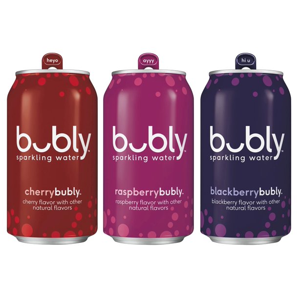 bubly Sparkling Water Variety Pack (12 fl. oz., 24 pk.)