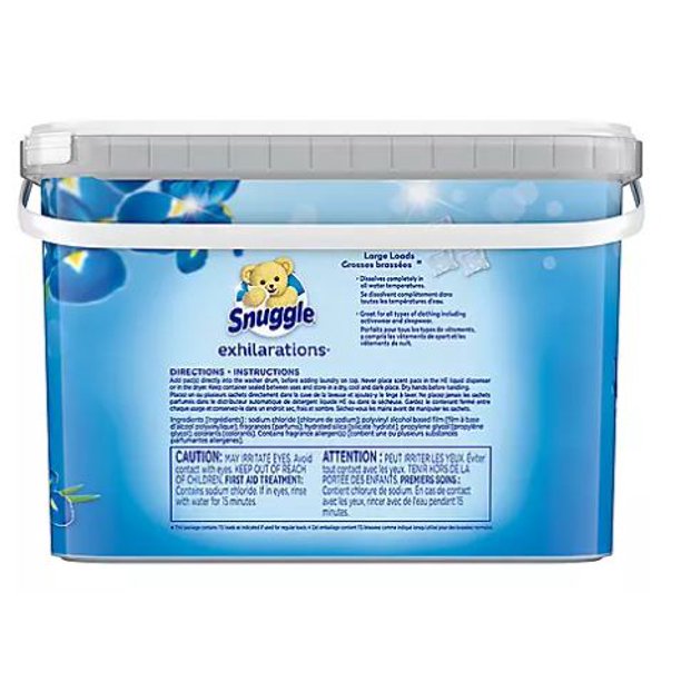 Snuggle Scent Boosters Pacs, Blue Iris & Ocean Breeze (115 ct.)