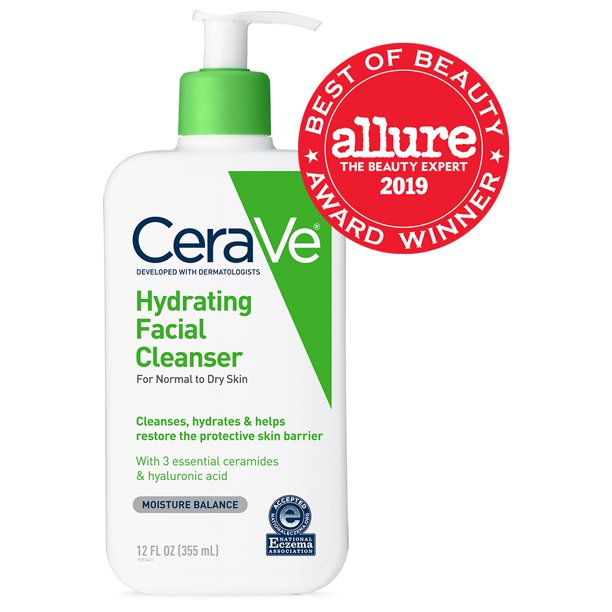 CeraVe Hydrating Cleanser, 2 pk./12 oz.