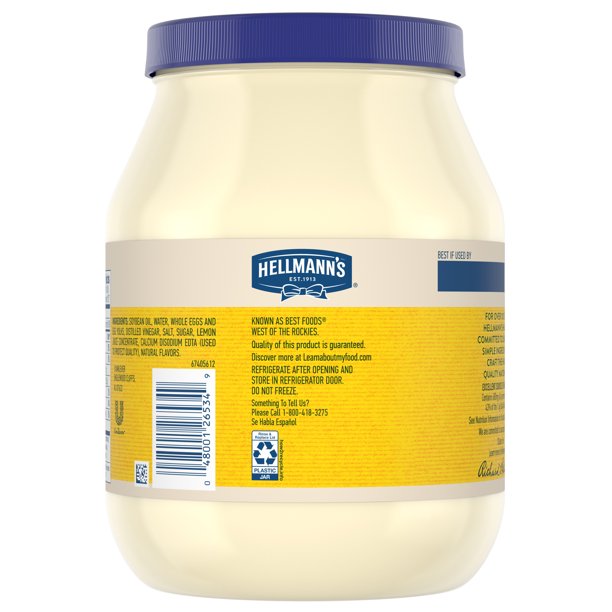 Hellmann's Real Mayonnaise (64 oz.)