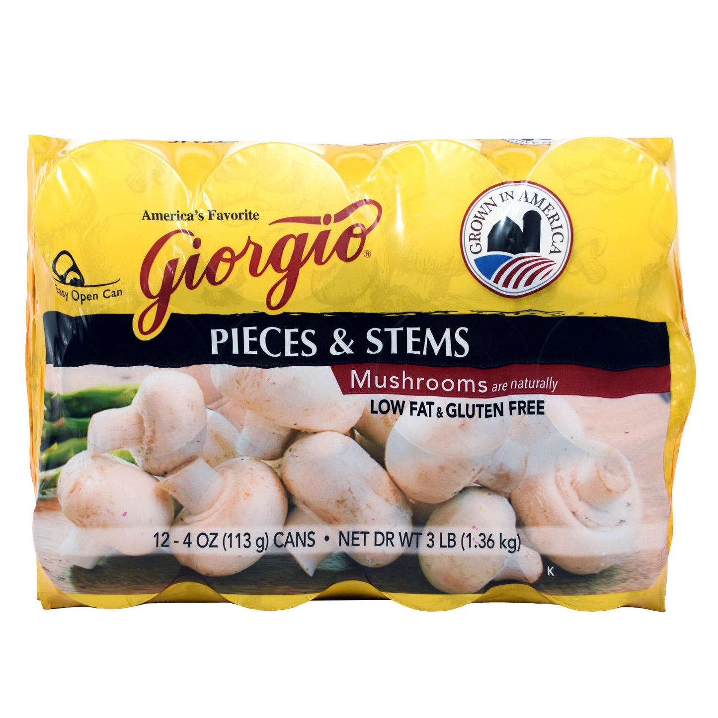 Giorgio Mushroom Pieces and Stems (4 oz., 12 ct.)