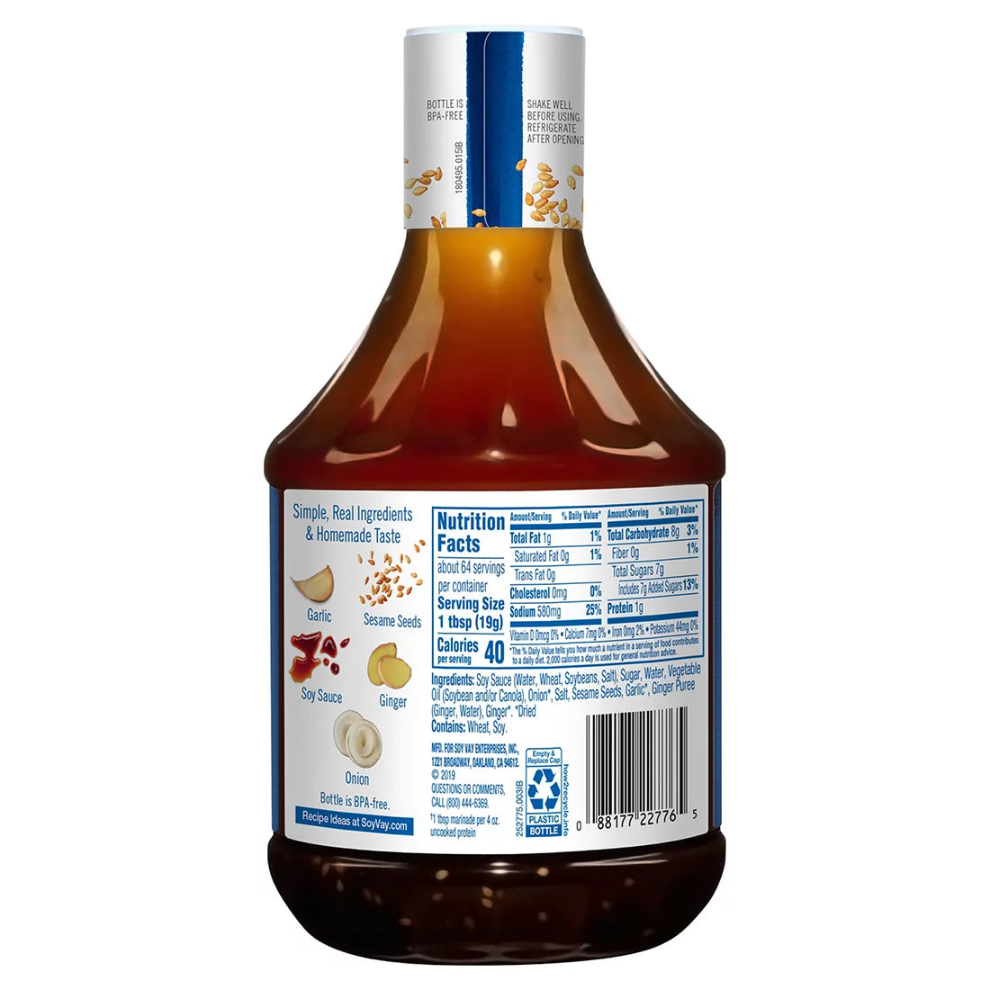 Soy Vay Veri Veri Teriyaki Sauce, 42 oz.