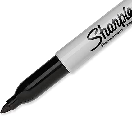 Sharpie Fine Permanent Marker, Black (5 ct.) 2pk