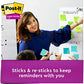 Post-it Notes Super Sticky Pads in Rio de Janeiro Colors, 3 x 3, 70-Sheet Pads, 24/Pack