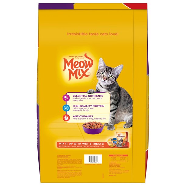 Meow Mix Original Choice Dry Cat Food, 22 Pounds