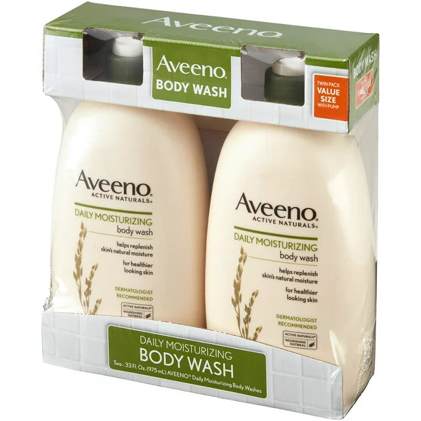 Aveeno Daily Moisturizing Body Wash (33 fl. oz., 2 pk.)