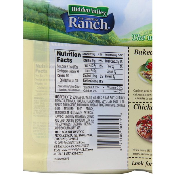 Hidden Valley Original Ranch Dressing (40 oz., 2 pk.)