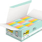 Post-it Notes Original Pads in Marseille Colors, Value Pack, 1-1/2"x2"x24/PK, 24/Pack