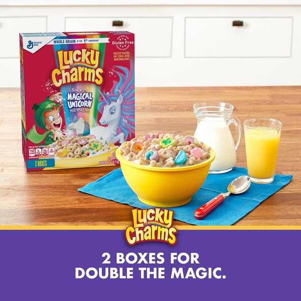 Lucky Charms Gluten-Free Marshmallow Cereal (23 oz., 2 pk.)