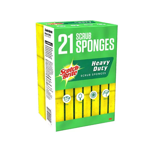 Scotch-Brite® Heavy Duty Scrub Sponge (21 ct.)