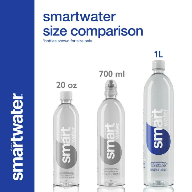 Glaceau SmartWater (1 L., 15 pk.)