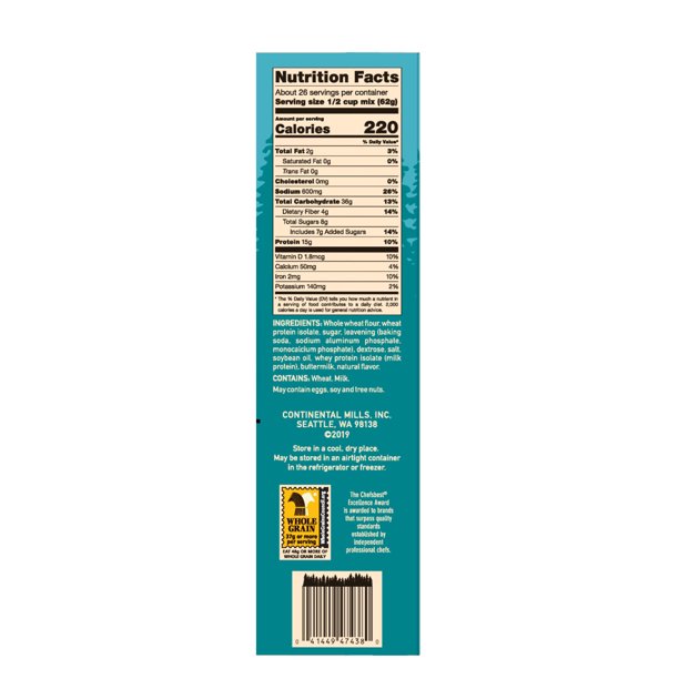 Krusteaz Buttermilk Protein Pancake Mix (57 oz.)