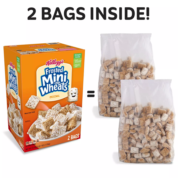 Kellogg's Frosted Mini Wheats (55 oz.)