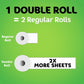 Bounty Select-A-Size Paper Towels, Double Rolls, White, 98 Sheets Per Roll, 12 Count