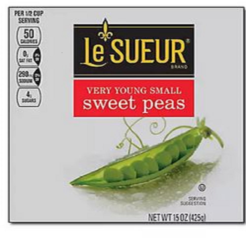 Le Sueur Very Young Small Sweet Peas (15 oz., 8 ct.)