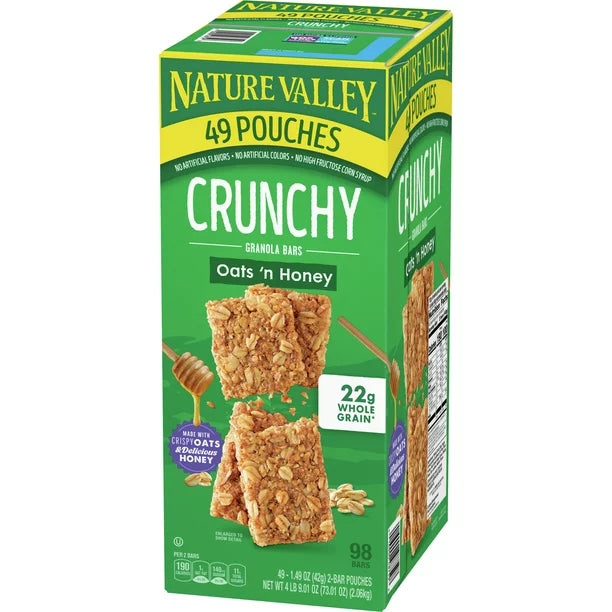 Nature Valley Oats 'n Honey Crunchy Granola Bars (49 pk.)