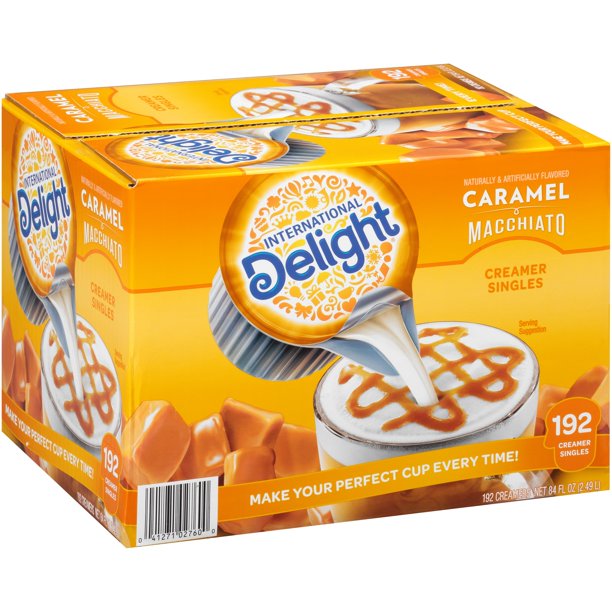 International Delight Caramel Macchiato Coffee Creamer Singles (192 ct.)