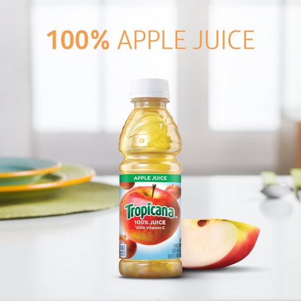 Tropicana 100% Apple Juice (10 fl. oz., 24 pk.)