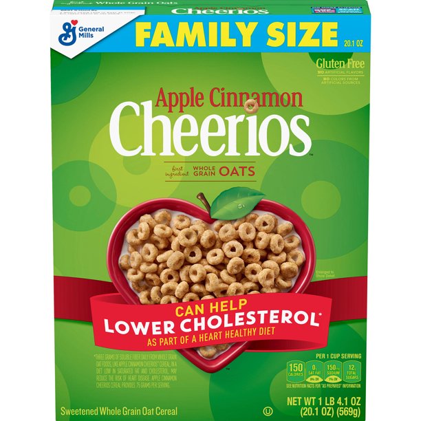 Apple Cinnamon Cheerios (2 pk.)