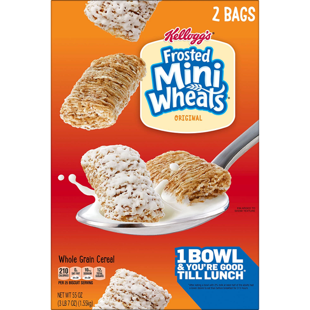 Kellogg's Frosted Mini Wheats (55 oz.)