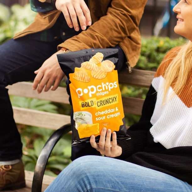 Popchips Bold & Crunchy Ridges Variety Box (30 ct.)