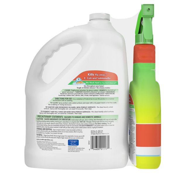 Fantastik with Spray Bottle (1 gal. jug, 32 oz. spray bottle)