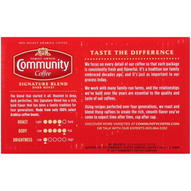 Community Coffee Single Serve Cups, Dark Roast (80 ct.)