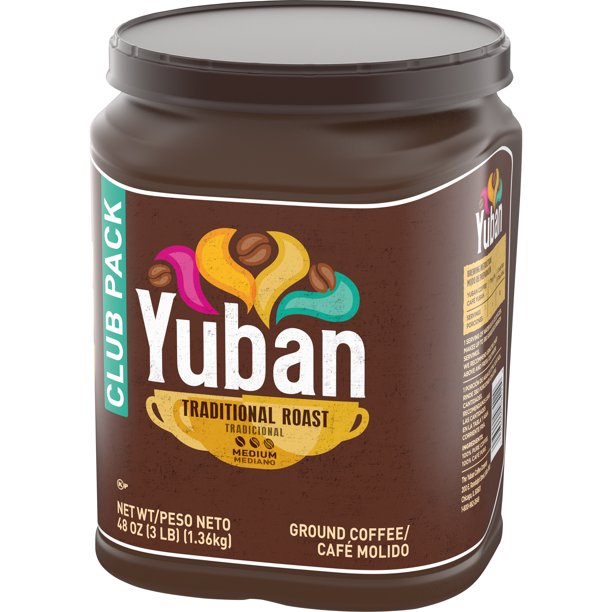 Yuban Traditional Roast Medium Roast Ground Coffee Club Pack (48 oz.)