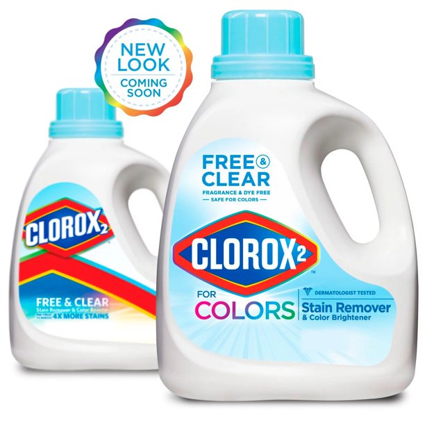 Clorox 2 for Colors Free & Clear Stain Remover and Color Brightener (112 oz.)