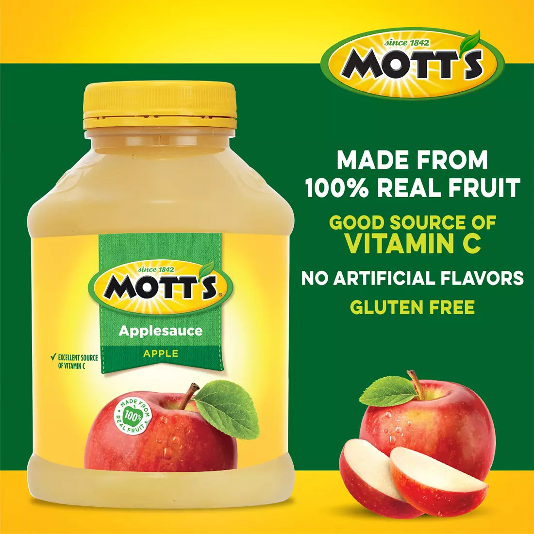 Mott's Apple Sauce, 3 pk./48 oz.