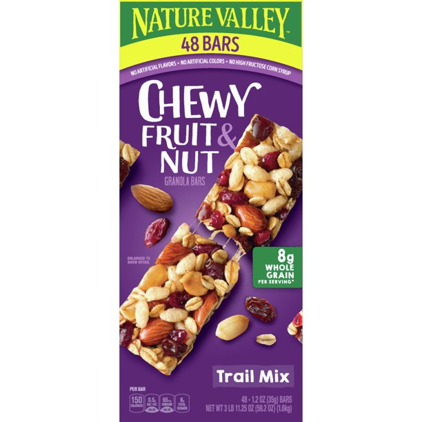 Nature Valley Chewy Trail Mix Fruit & Nut Granola Bars (48 ct.)