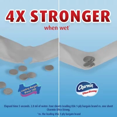 Charmin Ultra Strong Toilet Paper Giant Mega Roll (253 sheets/roll, 32 rolls)