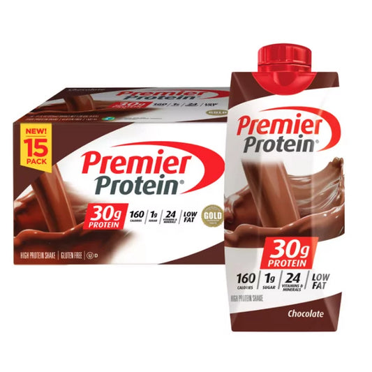 Premier Protein High Protein Shake, Chocolate (11 fl. oz., 15 pk)