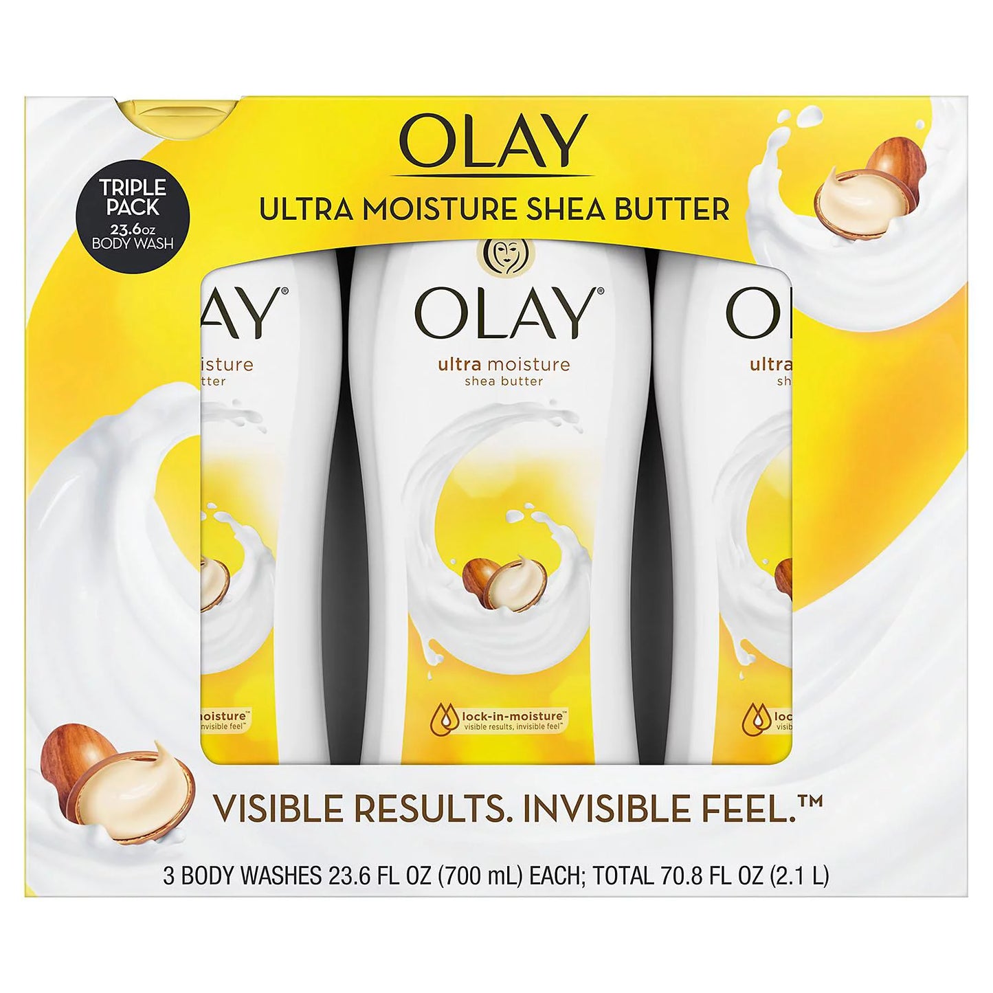 Olay Ultra Moisture Shea Butter Body Wash (23.6 fl. oz., 3 pk.)