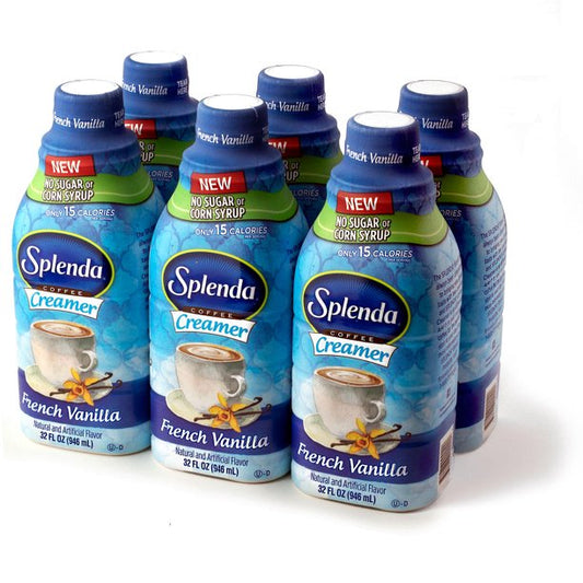 SPLENDA Coffee Creamer, French Vanilla (32 oz., 6 pk.)