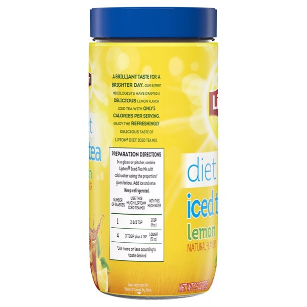 Lipton Diet Iced Tea Mix, Lemon (5.9 oz., makes 20 quarts)